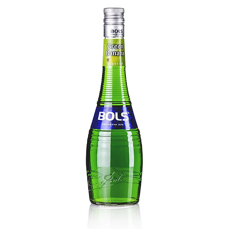 Bols grøn banan, grøn bananlikør, 17% vol. - 700 ml - flaske