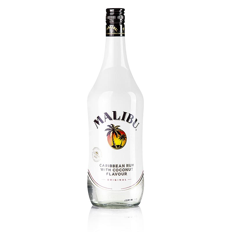 Malibu, kokoslikør med rom, 21% vol. - 1 l - flaske