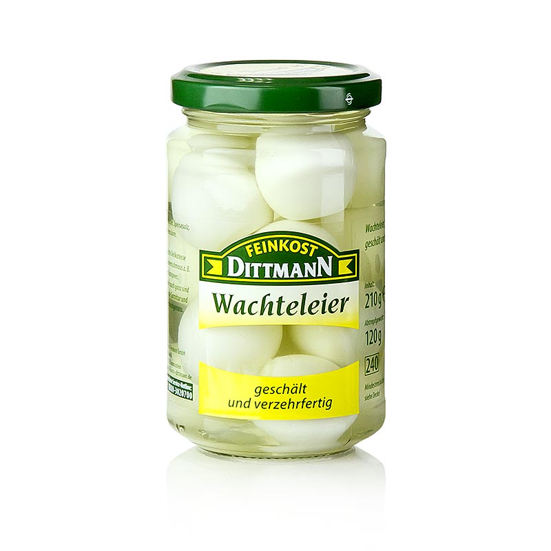 Urtelæg, i sø, delikatesser Dittmann - 220 g, ca 12 stk - glas