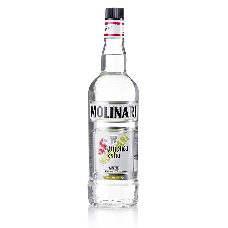 Sambuca Molinari, liqueur d`anis, Italie, 40% vol. - 1 litre - Bouteille