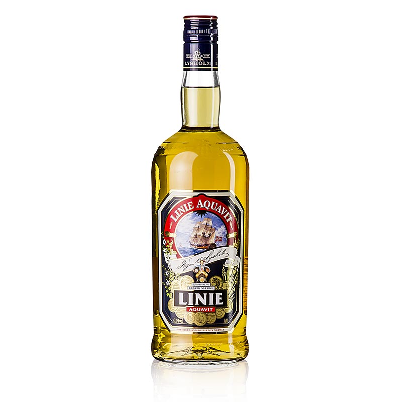 Ligne Aquavit Norvege 41,5% vol. - 1 litre - Bouteille