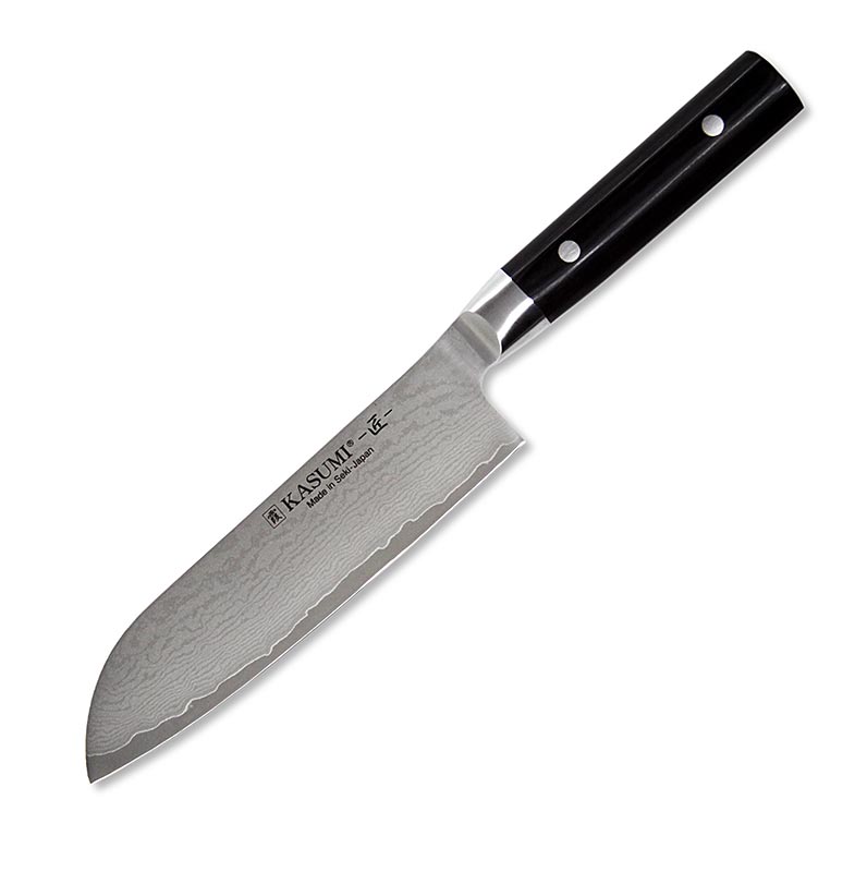 Kasumi MP-07 Masterpiece Damascus Santoku, 18cm - 1 piece - box