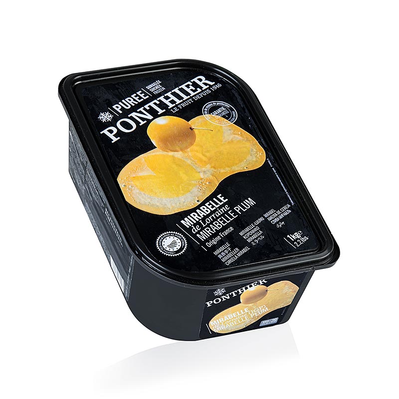 Puree de Mirabelle, au sucre, Ponthier - 1 kg - Coque PE