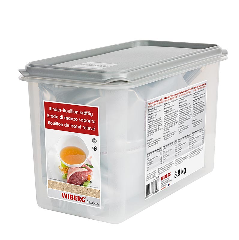 Wiberg runderbouillon, sterk, voor 172 liter - 3,8 kg - Multibox