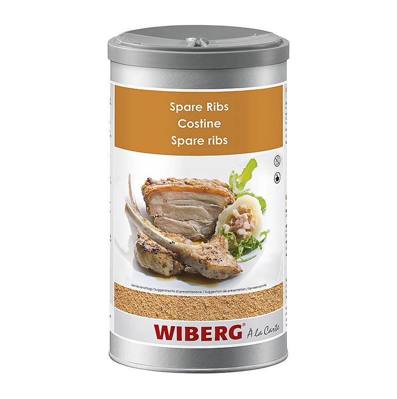 Wiberg spareribs, krydderiblanding - 1,05 kg - Aroma sikker