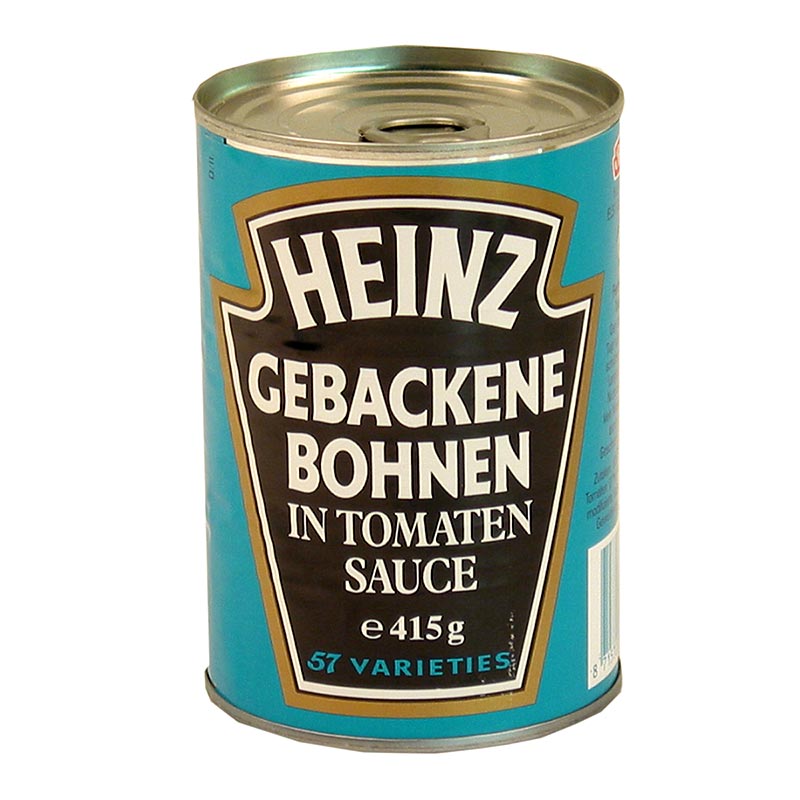 Bagt bønner i tomatsaus, Heinz - 415 g - kan