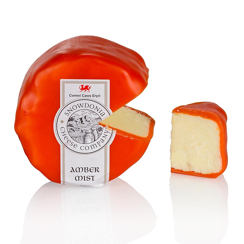 Snowdonia - Amber Mist, fromage cheddar au whisky, cire d`orange - 200 g - Papier