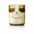 Miel de bruyere Calluna, rouge-brun, cremeux, arome puissant de l`apiculture Feldt - 500g - Verre