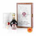 Aceto Balsamico Tradizionale DOP / g.U., Riserva Secolare, 100 Jahre, Malpighi - 100 ml - Flasche