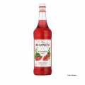 Monin Watermelon Syrup 1:8 - 1 litre - Bottle