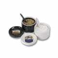 Ceramic set, Marisol Flos Salis® 100g and Tellicherry Peffer 70g, spoon, ORGANIC - 170 g, 2 pcs. - film