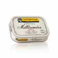 Sardines entieres a l`huile d`olive, millesime 2023, Captain Cook, France - 115g - peut