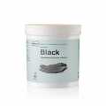 BLACK - Food coloring black from coconut charcoal, TOUFOOD - 400 g - PE-can