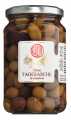 Olive Taggiasche, Olive Taggiasche in salamoia, Calvi - 360 g - Bicchiere