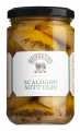 Scalogno sott`olio, Scalogno in olio extravergine di oliva, Mongetto - 290 g - Bicchiere