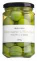 Olive varieta Nocellara, Green olives with stone in brine, Primopasto - 280 g - Glass