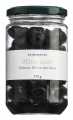 Olive nere denocciolate, black olives, pitted, primopasto - 130 g - Glass