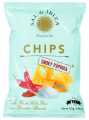 Chips Paprika Fume, Chips de Pommes de Terre au Paprika Fume, Sal de Ibiza - 125g - Morceau