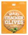 Maxi Cracker Green Olives, salted biscuits with green olives and olive oil, Lady Joseph - 150 g - pack