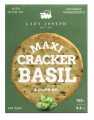 Maxi Cracker Basil, salted biscuits with basil and olive oil, Lady Joseph - 150 g - pack