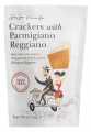 Crackers with Parmigiano Reggiano, Crackers with Parmesan, The Fine Cheese Company - 45 g - pack