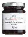 Onion and Raspberry Chutney, Chutney aus Zwiebeln und Himbeeren, Belberry - 180 g - Glas