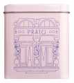 Biscotti di Prato alle mandorle, pink, Tuscan almond biscuits, in a pink tin can, Mattei - 200 g - can