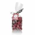 Tartuflanghe mini truffle chocolates - Tartufo Dolce dAlba EXTRA DARK, extra dark chocolate, a 7g, black / red - 200 g - bag