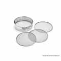 Tamis de cuisine/farine inox (o20, maille 3, 2, 1 et 0,5 mm) de Buyer (4605.21) - 1 piece - film