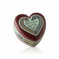 Cheddar Vintage Mini Heart, tvrdi sir u vosku, Godminster, ORGANSKI - 200 g - Papir