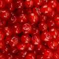 Red cherries - with colorant, glazed - 1 kg - Cardboard