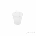 Disposable Naturesse shot glass PLA, clear, 30ml, o 4.6cm - 3,000 pieces - Cardboard