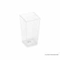 Disposable Naturesse Kova cup clear, 100ml, 4x4x8.2cm, PLA - 50 pieces - bag