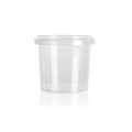 Contenitore in plastica Circlecup, rotondo, SENZA coperchio, o 95x85mm, 370ml - 1 pezzo - Cartone