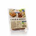 Chia and sesame rolls, gluten-free, lactose-free, Hammermuhle, organic - 120g, 2 x 60g - blisters Chia and sesame rolls, gluten-free, lactose-free, Hammermuhle, organic - 120g, 2 x 60g - blisters