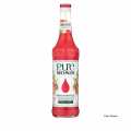 Monin PURE Rozowy grejpfrut nieslodzony 1:25 koncentrat - 700 ml - Butelka Monin PURE Rozowy grejpfrut nieslodzony 1:25 koncentrat - 700 ml - Butelka