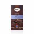 Dark Chocolate Bar 47% Cocoa, with Fleur de Sel, 100g, Cemoi - 100 g - paper Dark Chocolate Bar 47% Cocoa, with Fleur de Sel, 100g, Cemoi - 100 g - paper