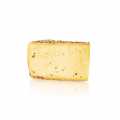 Isny Lemon Pepper, semi-hard cheese with pepper rind, organic - approx. 250 g - film Isny Lemon Pepper, semi-hard cheese with pepper rind, organic - approx. 250 g - film