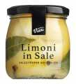 Limoni in sale, preserved lemons from Sicily, Viani - 180 g - Glass Limoni in sale, preserved lemons from Sicily, Viani - 180 g - Glass