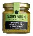 Pesto Pistacchio e tartufo, pesto made from pistachios and truffles, Tartufi Ponzio - 90 g - Glass Pesto Pistacchio e tartufo, pesto made from pistachios and truffles, Tartufi Ponzio - 90 g - Glass