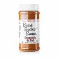 Bone Suckin` Regular Seasoning and Rub`, BBQ spice preparation, Ford`s Food - 323 g - can Bone Suckin` Regular Seasoning and Rub`, BBQ spice preparation, Ford`s Food - 323 g - can