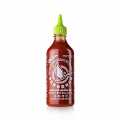 Chili sauce - Sriracha, hot, with lemongrass, squeeze bottle, Flying Goose - 455 ml - PE bottle Chili sauce - Sriracha, hot, with lemongrass, squeeze bottle, Flying Goose - 455 ml - PE bottle