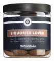 Liquorice Lover, licorice in milk chocolate with licorice powder, Mon Dragee - 150 g - Piece Liquorice Lover, licorice in milk chocolate with licorice powder, Mon Dragee - 150 g - Piece