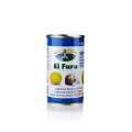 Green olives, without kernel, with garlic paste, in Lake, El Faro - 350 g - can Green olives, without kernel, with garlic paste, in Lake, El Faro - 350 g - can