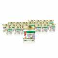 English Clotted Cream (solid cream), 56% fat, portion jar, Devon - 672 g, 24 x 28 g - Glass English Clotted Cream (solid cream), 56% fat, portion jar, Devon - 672 g, 24 x 28 g - Glass