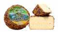 Pecorino con polline di castagno, sheep cheese with chestnut pollen, Busti - approx. 1 kg - Piece Pecorino con polline di castagno, sheep cheese with chestnut pollen, Busti - approx. 1 kg - Piece